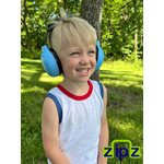 ZIPZ Hearing Protection Earmuffs, Blue
