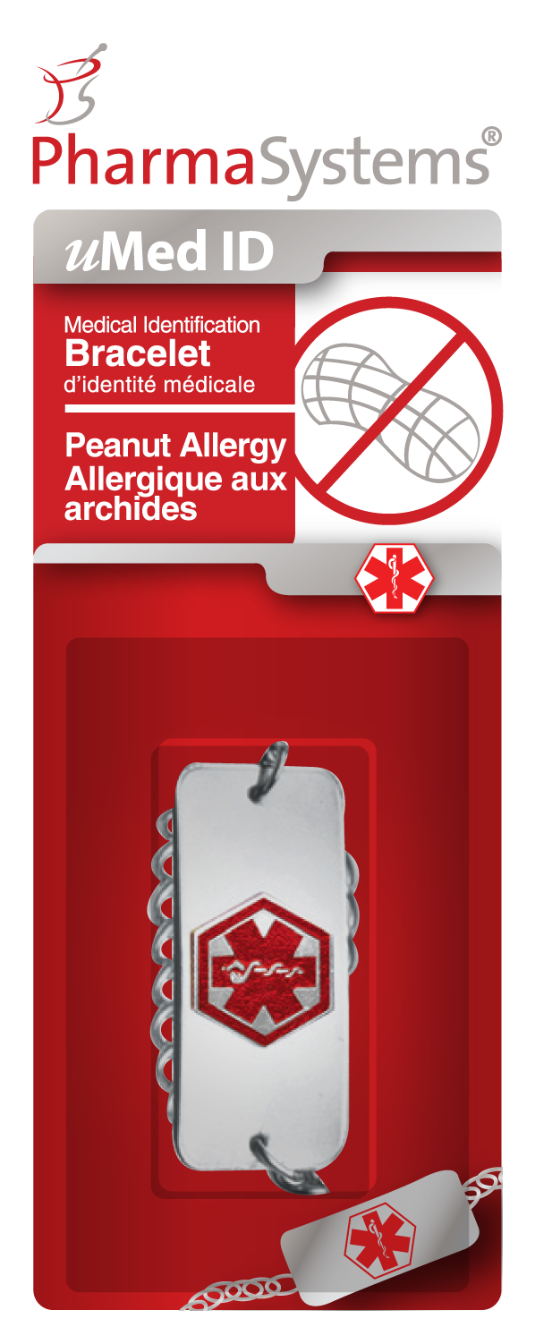 Medical ID Bracelet, Peanut Allergy (Children's)